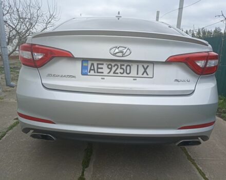 Серый Хендай Соната, объемом двигателя 2.4 л и пробегом 70 тыс. км за 11000 $, фото 13 на Automoto.ua