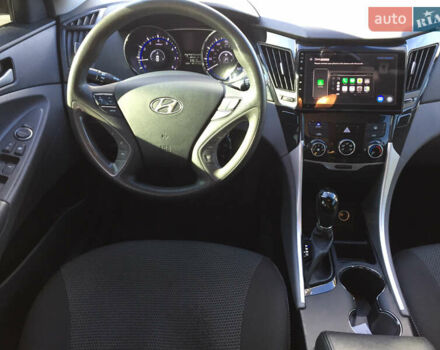 Серый Хендай Соната, объемом двигателя 2.36 л и пробегом 160 тыс. км за 8900 $, фото 16 на Automoto.ua