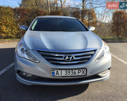 Серый Хендай Соната, объемом двигателя 2.36 л и пробегом 160 тыс. км за 8900 $, фото 1 на Automoto.ua
