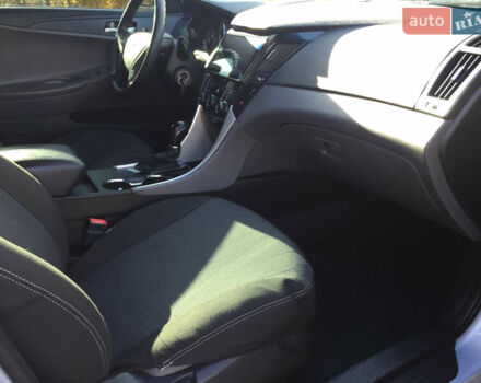 Серый Хендай Соната, объемом двигателя 2.36 л и пробегом 160 тыс. км за 8900 $, фото 8 на Automoto.ua