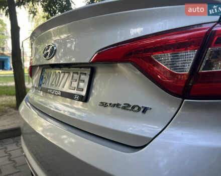 Серый Хендай Соната, объемом двигателя 2 л и пробегом 138 тыс. км за 10899 $, фото 12 на Automoto.ua