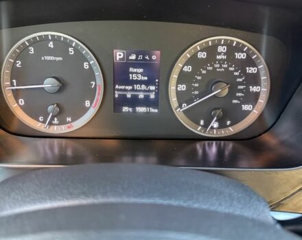 Серый Хендай Соната, объемом двигателя 2.4 л и пробегом 158 тыс. км за 9500 $, фото 7 на Automoto.ua