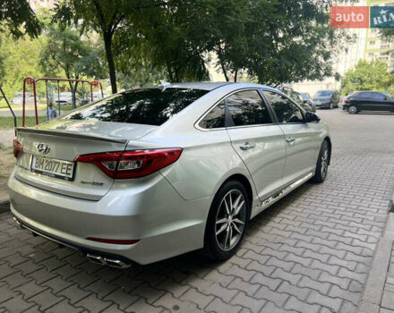 Серый Хендай Соната, объемом двигателя 2 л и пробегом 138 тыс. км за 10499 $, фото 12 на Automoto.ua