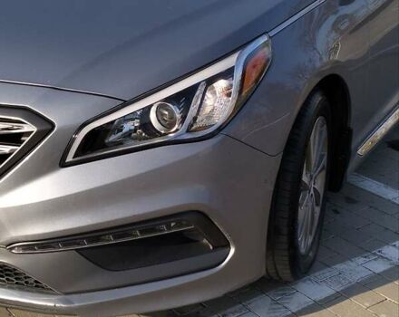 Серый Хендай Соната, объемом двигателя 2.36 л и пробегом 105 тыс. км за 11300 $, фото 4 на Automoto.ua