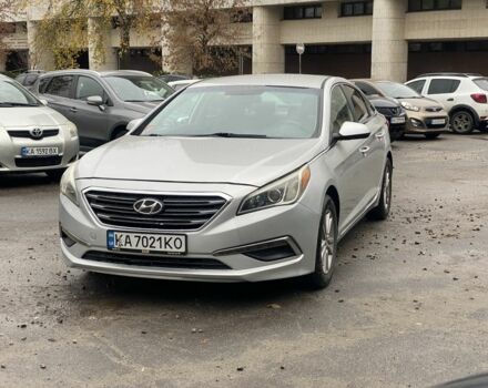 Серый Хендай Соната, объемом двигателя 2.4 л и пробегом 150 тыс. км за 7800 $, фото 4 на Automoto.ua