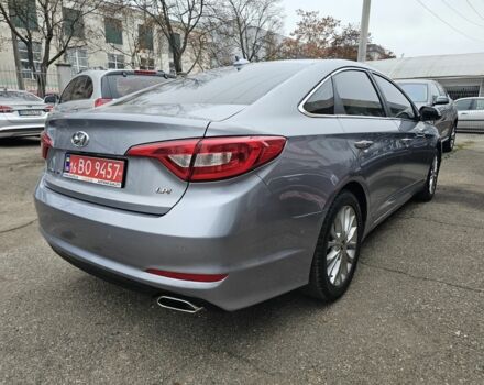 Серый Хендай Соната, объемом двигателя 2 л и пробегом 60 тыс. км за 14200 $, фото 1 на Automoto.ua