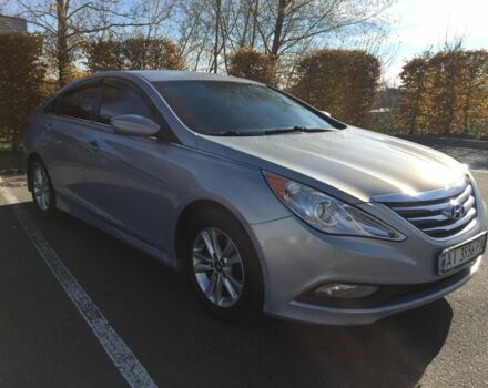 Серый Хендай Соната, объемом двигателя 2.4 л и пробегом 160 тыс. км за 8300 $, фото 2 на Automoto.ua