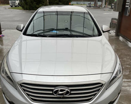 Серый Хендай Соната, объемом двигателя 2 л и пробегом 100 тыс. км за 9500 $, фото 3 на Automoto.ua