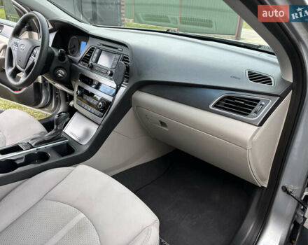 Серый Хендай Соната, объемом двигателя 2.36 л и пробегом 100 тыс. км за 9000 $, фото 22 на Automoto.ua