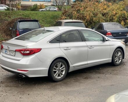 Серый Хендай Соната, объемом двигателя 2.4 л и пробегом 150 тыс. км за 7800 $, фото 3 на Automoto.ua