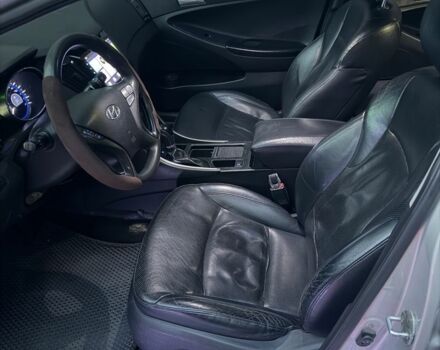 Серый Хендай Соната, объемом двигателя 2 л и пробегом 320 тыс. км за 7200 $, фото 6 на Automoto.ua