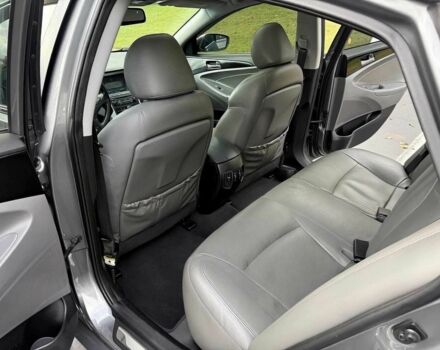 Серый Хендай Соната, объемом двигателя 2.4 л и пробегом 85 тыс. км за 5600 $, фото 13 на Automoto.ua