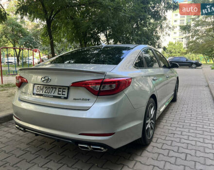 Сірий Хендай Соната, об'ємом двигуна 2 л та пробігом 138 тис. км за 10500 $, фото 13 на Automoto.ua