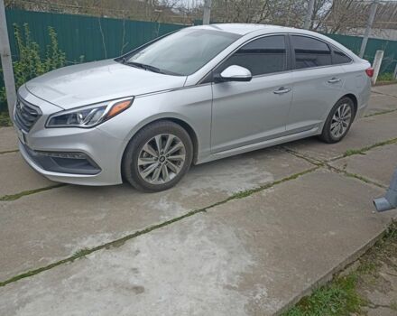 Серый Хендай Соната, объемом двигателя 2.4 л и пробегом 70 тыс. км за 11000 $, фото 2 на Automoto.ua