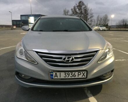 Серый Хендай Соната, объемом двигателя 2.4 л и пробегом 160 тыс. км за 8300 $, фото 7 на Automoto.ua