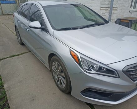 Серый Хендай Соната, объемом двигателя 2.4 л и пробегом 70 тыс. км за 11000 $, фото 4 на Automoto.ua