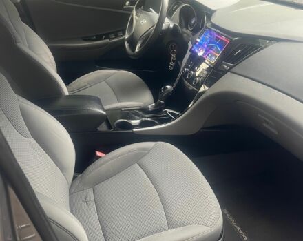 Серый Хендай Соната, объемом двигателя 2.4 л и пробегом 125 тыс. км за 8200 $, фото 13 на Automoto.ua