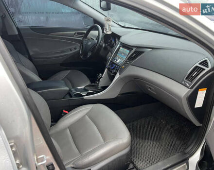 Серый Хендай Соната, объемом двигателя 2.36 л и пробегом 140 тыс. км за 10600 $, фото 15 на Automoto.ua