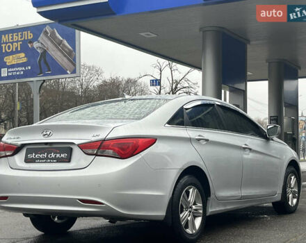 Серый Хендай Соната, объемом двигателя 2 л и пробегом 299 тыс. км за 8299 $, фото 3 на Automoto.ua