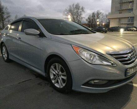 Серый Хендай Соната, объемом двигателя 2.4 л и пробегом 160 тыс. км за 8300 $, фото 3 на Automoto.ua