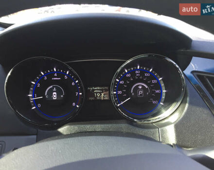 Серый Хендай Соната, объемом двигателя 2.36 л и пробегом 160 тыс. км за 8900 $, фото 5 на Automoto.ua