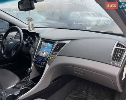 Серый Хендай Соната, объемом двигателя 2.36 л и пробегом 140 тыс. км за 10600 $, фото 16 на Automoto.ua