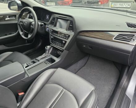 Серый Хендай Соната, объемом двигателя 2 л и пробегом 60 тыс. км за 14200 $, фото 7 на Automoto.ua