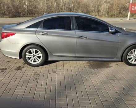 Серый Хендай Соната, объемом двигателя 2.4 л и пробегом 268 тыс. км за 7500 $, фото 1 на Automoto.ua