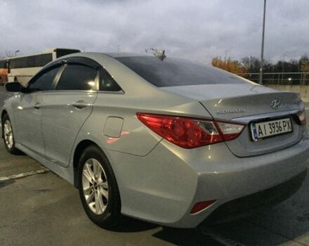 Серый Хендай Соната, объемом двигателя 2.4 л и пробегом 160 тыс. км за 8300 $, фото 6 на Automoto.ua