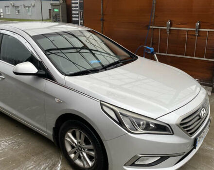 Серый Хендай Соната, объемом двигателя 2 л и пробегом 100 тыс. км за 9500 $, фото 2 на Automoto.ua