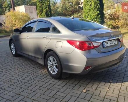 Серый Хендай Соната, объемом двигателя 2.36 л и пробегом 107 тыс. км за 8500 $, фото 9 на Automoto.ua