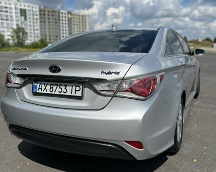 Серый Хендай Соната, объемом двигателя 2.4 л и пробегом 133 тыс. км за 11000 $, фото 3 на Automoto.ua