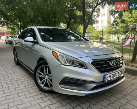 Серый Хендай Соната, объемом двигателя 2 л и пробегом 138 тыс. км за 10899 $, фото 3 на Automoto.ua