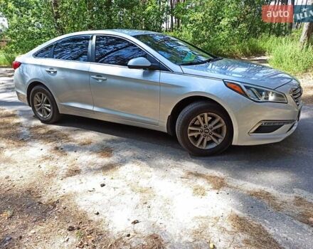 Серый Хендай Соната, объемом двигателя 2.36 л и пробегом 280 тыс. км за 8500 $, фото 1 на Automoto.ua