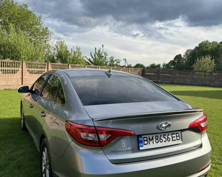 Серый Хендай Соната, объемом двигателя 2.36 л и пробегом 174 тыс. км за 10600 $, фото 11 на Automoto.ua