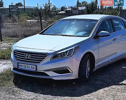 Серый Хендай Соната, объемом двигателя 2.36 л и пробегом 130 тыс. км за 10200 $, фото 12 на Automoto.ua