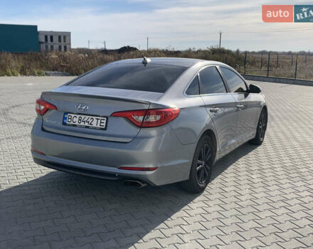 Серый Хендай Соната, объемом двигателя 2.36 л и пробегом 40 тыс. км за 11800 $, фото 7 на Automoto.ua