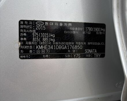 Сірий Хендай Соната, об'ємом двигуна 2 л та пробігом 385 тис. км за 9000 $, фото 6 на Automoto.ua