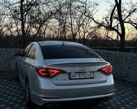 Серый Хендай Соната, объемом двигателя 2.4 л и пробегом 120 тыс. км за 10000 $, фото 4 на Automoto.ua