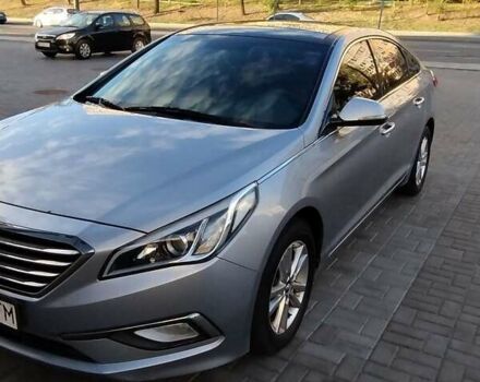 Серый Хендай Соната, объемом двигателя 2 л и пробегом 241 тыс. км за 12000 $, фото 8 на Automoto.ua