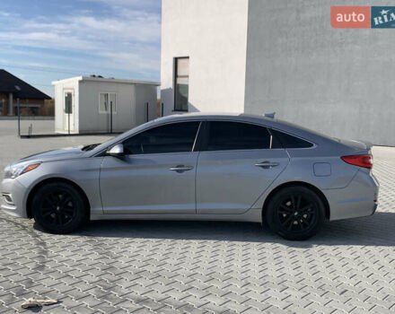 Серый Хендай Соната, объемом двигателя 2.36 л и пробегом 40 тыс. км за 11800 $, фото 11 на Automoto.ua