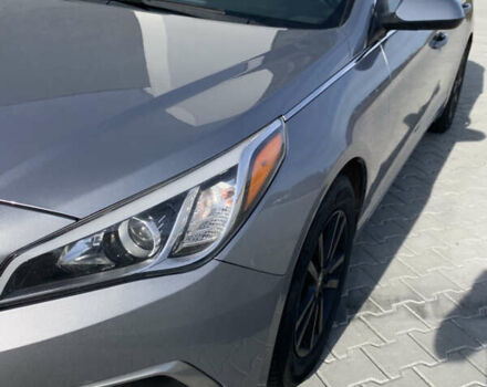 Серый Хендай Соната, объемом двигателя 2.36 л и пробегом 40 тыс. км за 11800 $, фото 13 на Automoto.ua