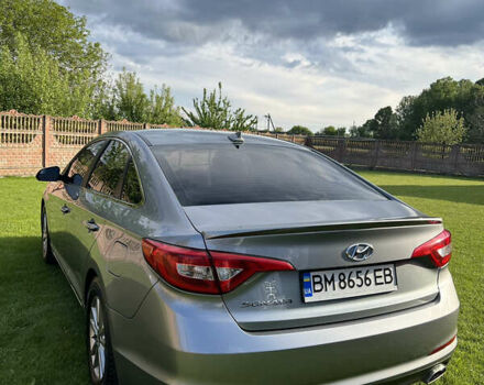 Серый Хендай Соната, объемом двигателя 2.36 л и пробегом 174 тыс. км за 10600 $, фото 13 на Automoto.ua