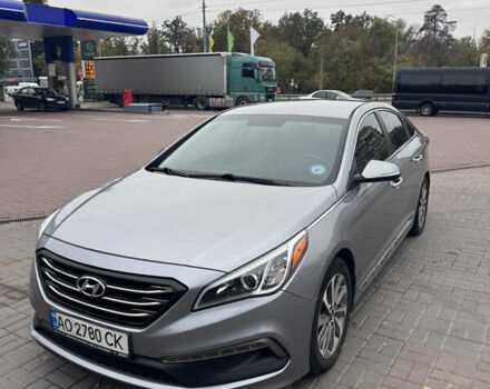 Хендай Соната 2015 в Киеве на Automoto.ua Серый Хендай Соната, объемом двигателя 2.36 л и пробегом 160 тыс. км за 10000 $, фото 2 на Automoto.ua