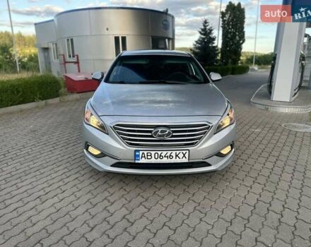 Серый Хендай Соната, объемом двигателя 2 л и пробегом 332 тыс. км за 8700 $, фото 2 на Automoto.ua