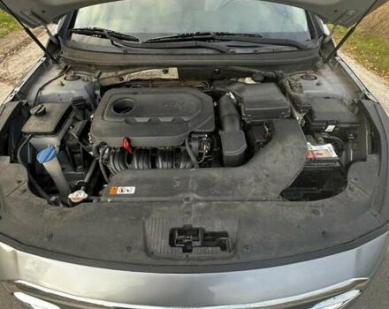 Сірий Хендай Соната, об'ємом двигуна 2.4 л та пробігом 184 тис. км за 10700 $, фото 61 на Automoto.ua