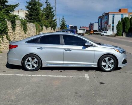 Серый Хендай Соната, объемом двигателя 2.36 л и пробегом 210 тыс. км за 11000 $, фото 5 на Automoto.ua