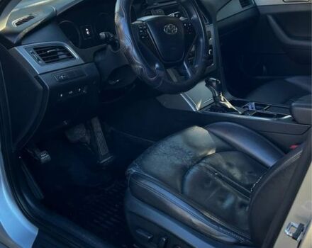 Серый Хендай Соната, объемом двигателя 2 л и пробегом 670 тыс. км за 7500 $, фото 6 на Automoto.ua