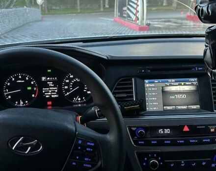 Серый Хендай Соната, объемом двигателя 2.4 л и пробегом 120 тыс. км за 10000 $, фото 5 на Automoto.ua