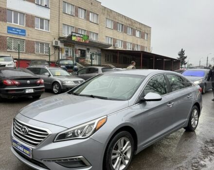 Серый Хендай Соната, объемом двигателя 2.4 л и пробегом 160 тыс. км за 9500 $, фото 1 на Automoto.ua